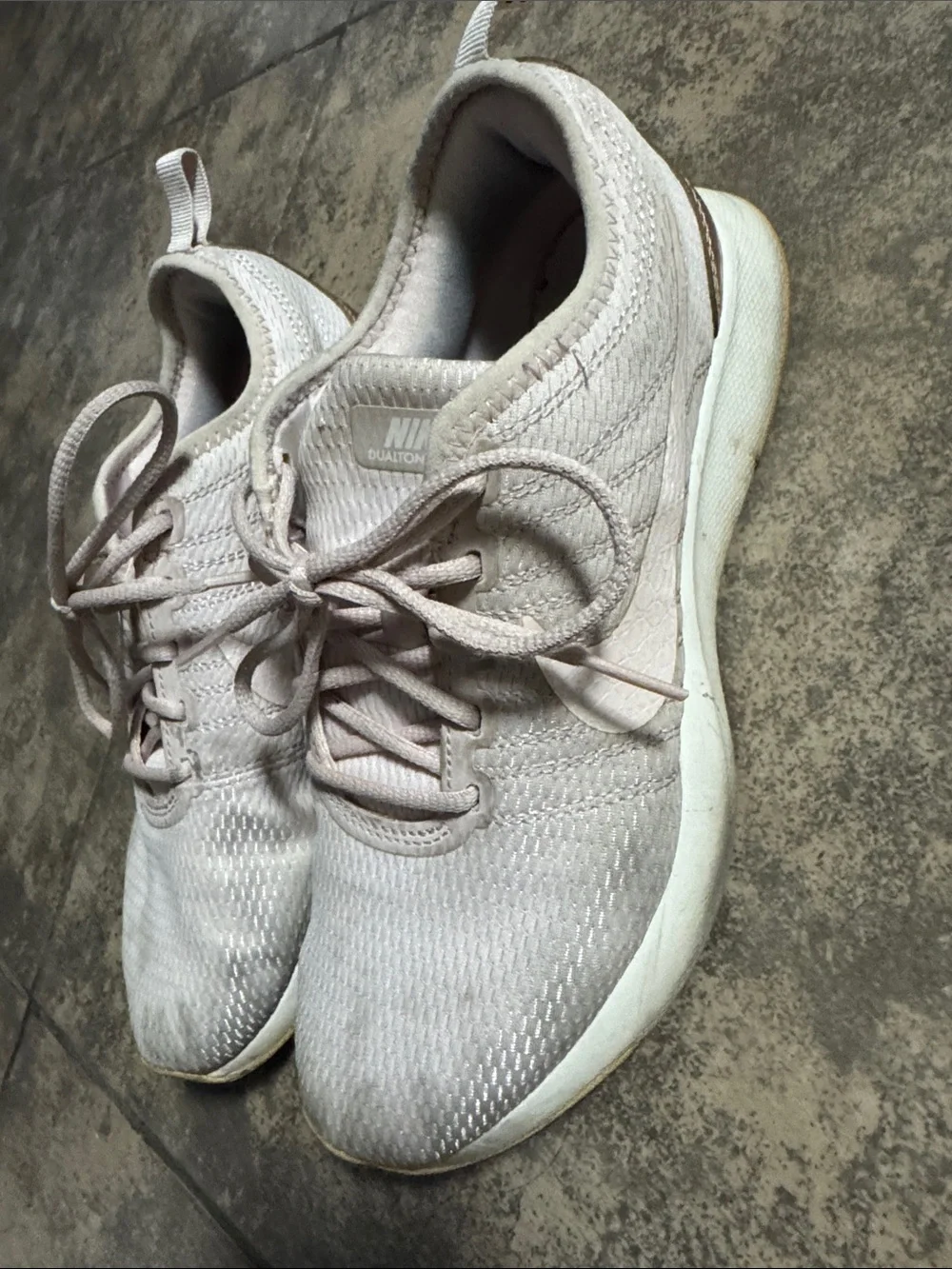 Nike Light Pink Mesh Running Sneakers